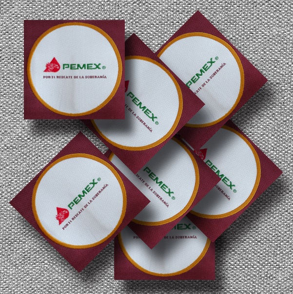 Parche textil Pemex