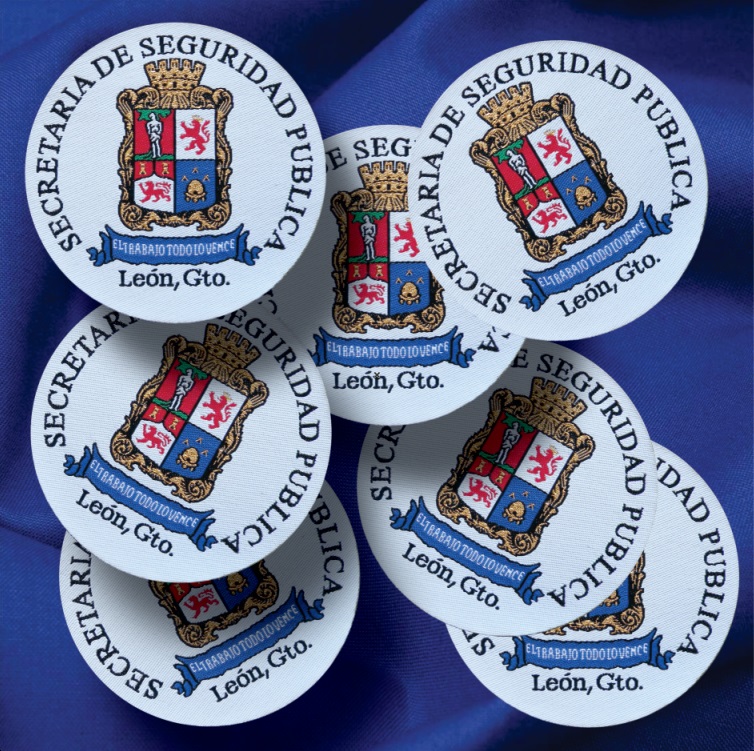 Parche textil seguridad