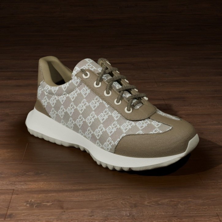 Tela jacquard en tenis