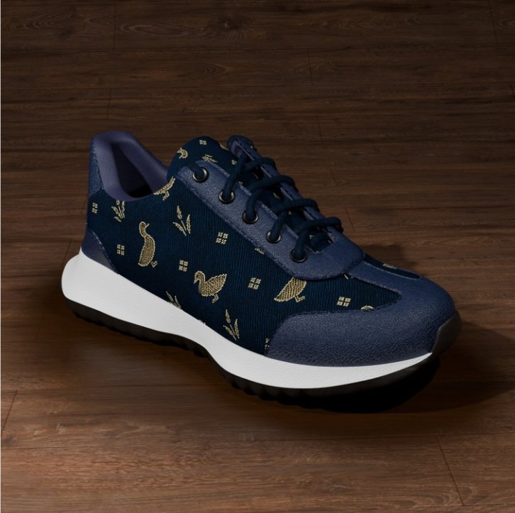 Tela jacquard en tenis