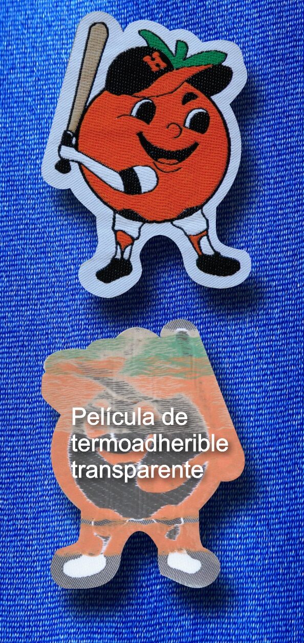 Parche con termo adherible